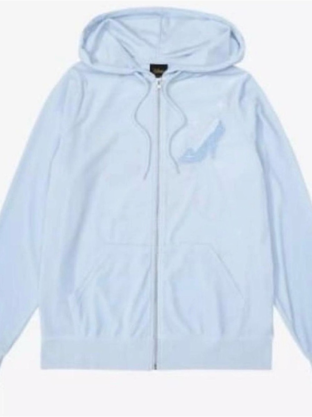 Her universe Cinderella Light Blue Hooded Zip Jacket small